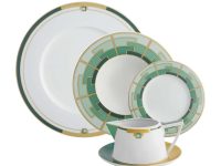 68 piece dinner set Emerald Vista Alegre