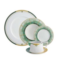 68 piece dinner set Emerald Vista Alegre
