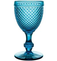 Set with 4 water Goblets Blue Bicos Vista Alegre